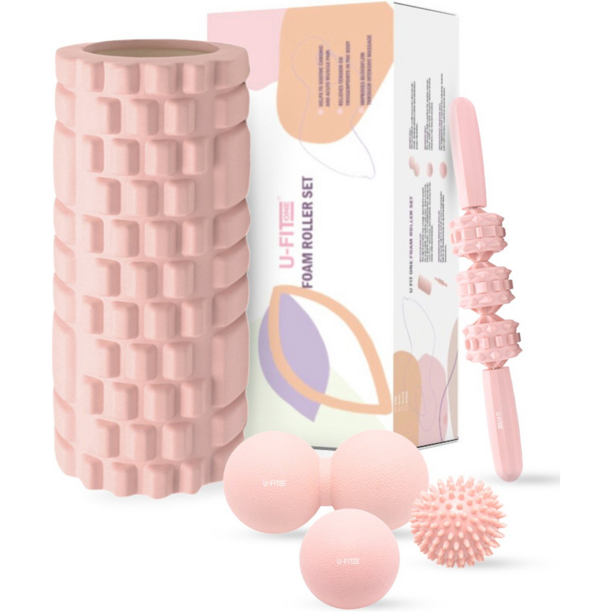 Foam Roller(33cm) 5 Delige Set