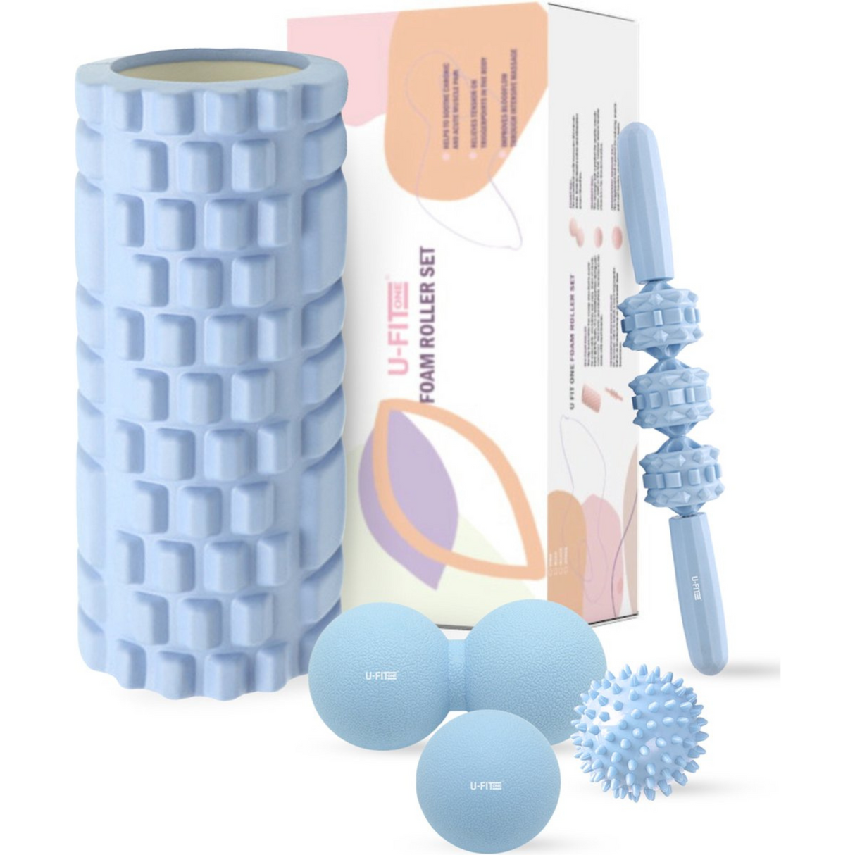 Foam Roller(33cm) 5 Delige Set