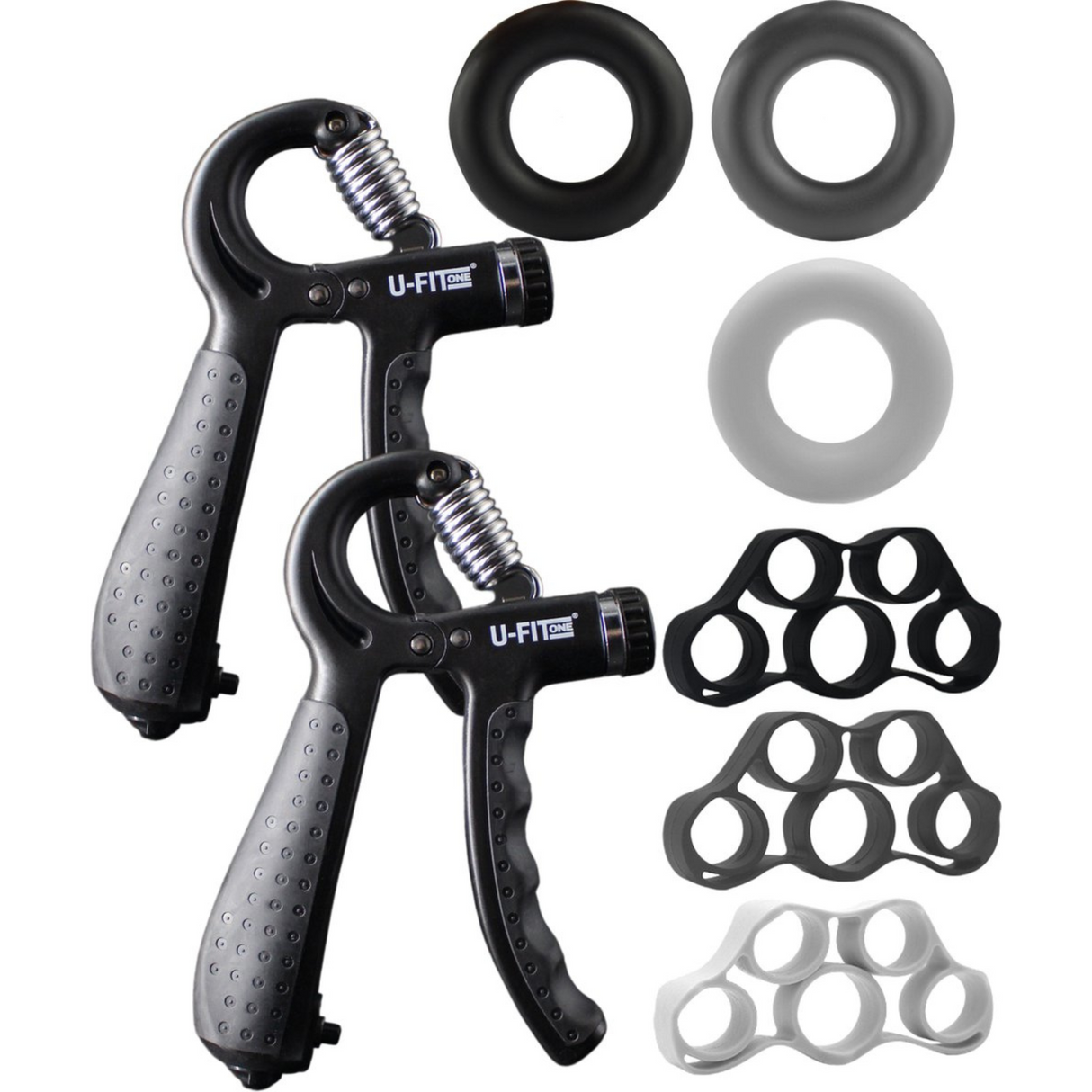 Digitale Teller Handtrainer 10-60kg 8 Delige Set