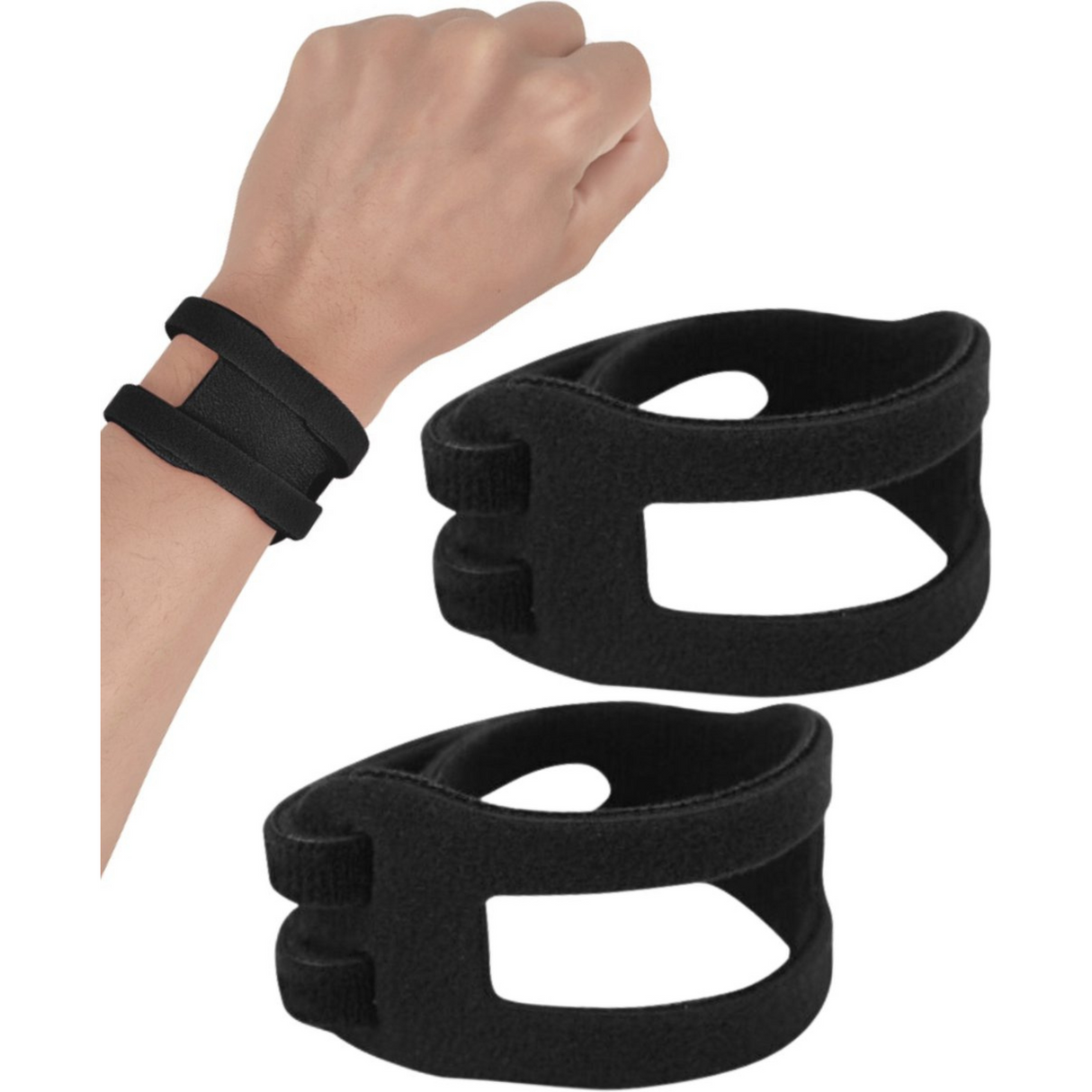 TFCC Polsbrace 1 Paar Zwart