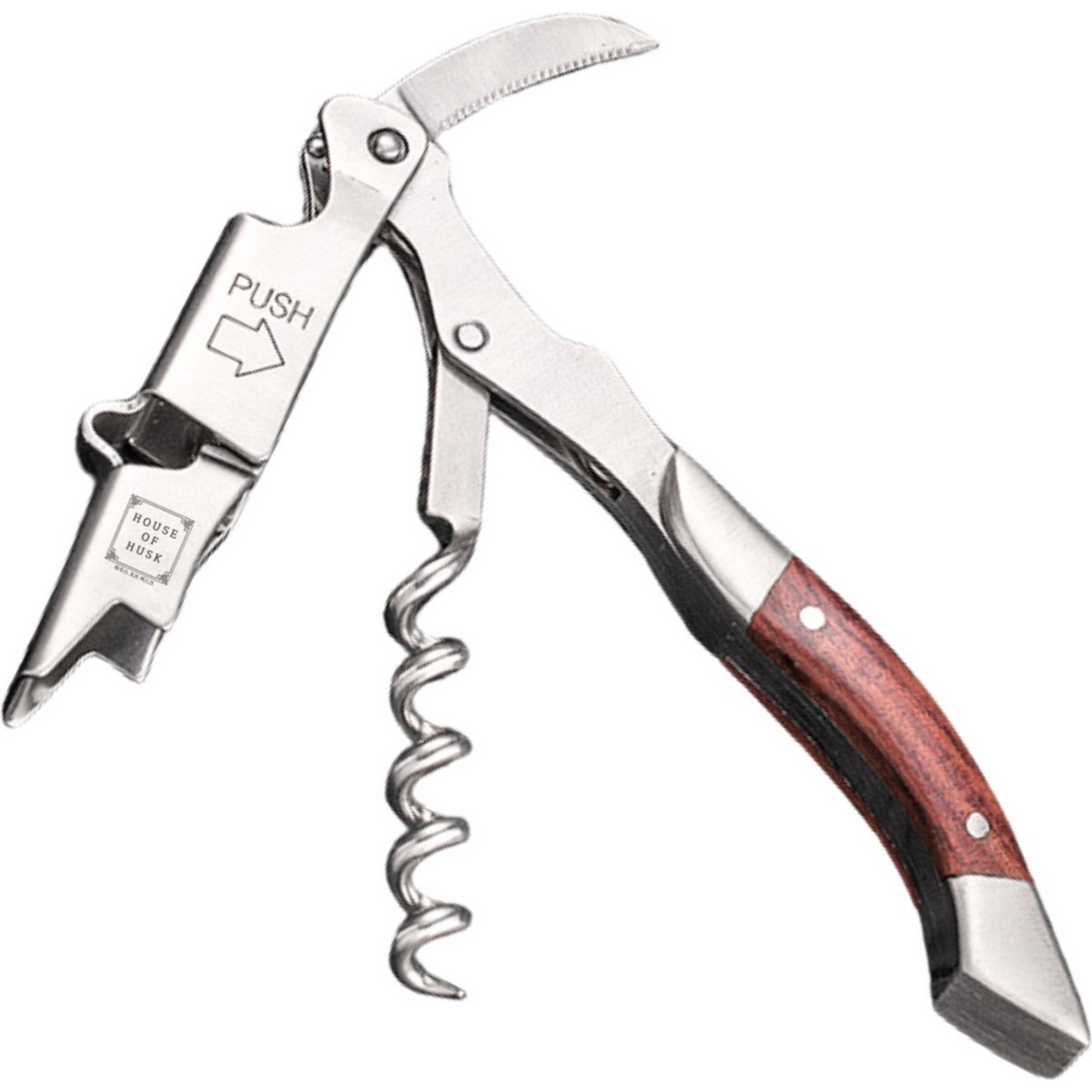 Multifunctioneel Kurkentrekker Donker Bruin