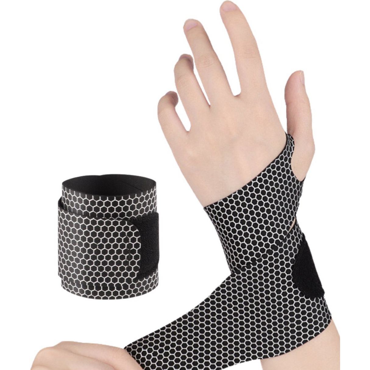 Wrist Wraps Dun 1 Paar