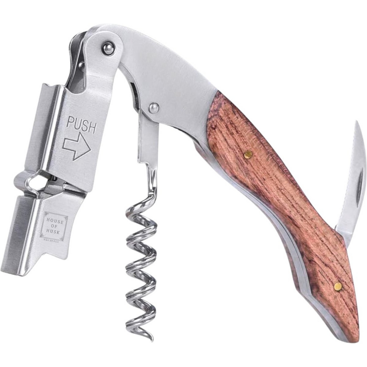 Multifunctioneel Kurkentrekker Bruin