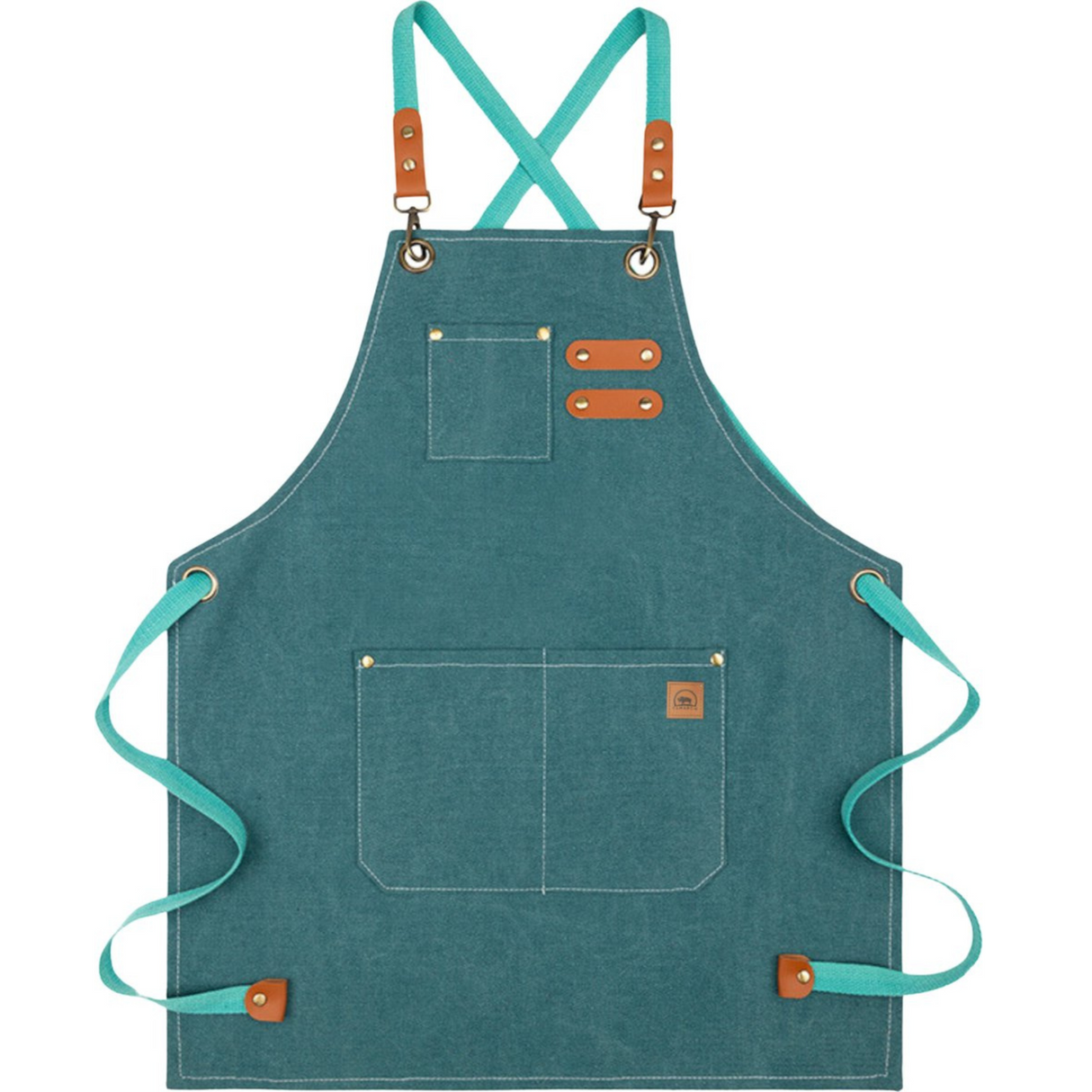 Werkschort Turquoise