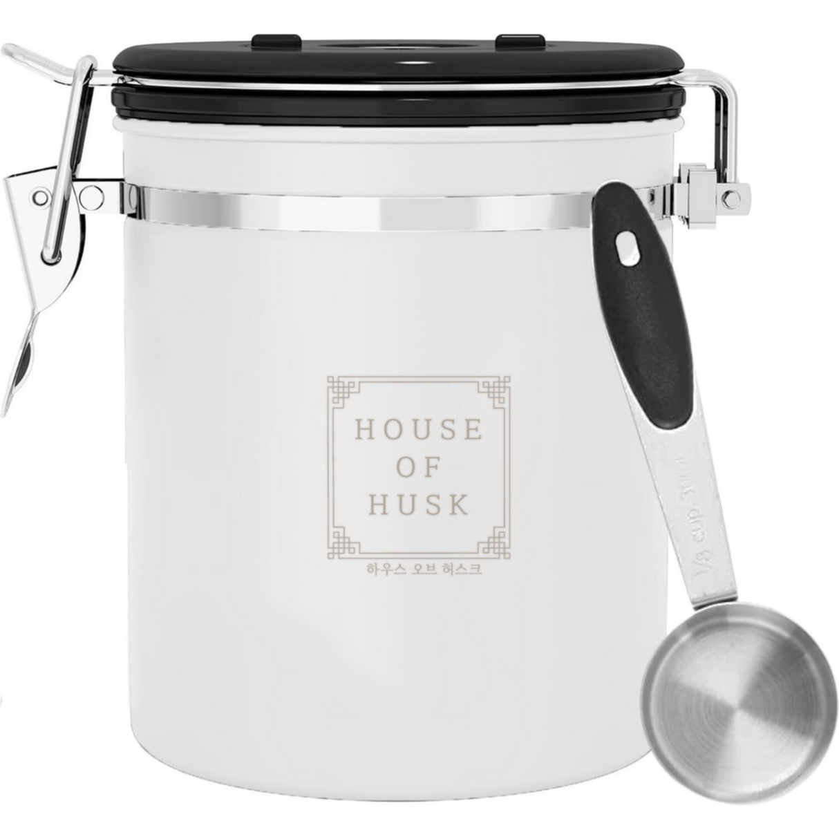 Koffieblik met CO² Ventilatie Wit