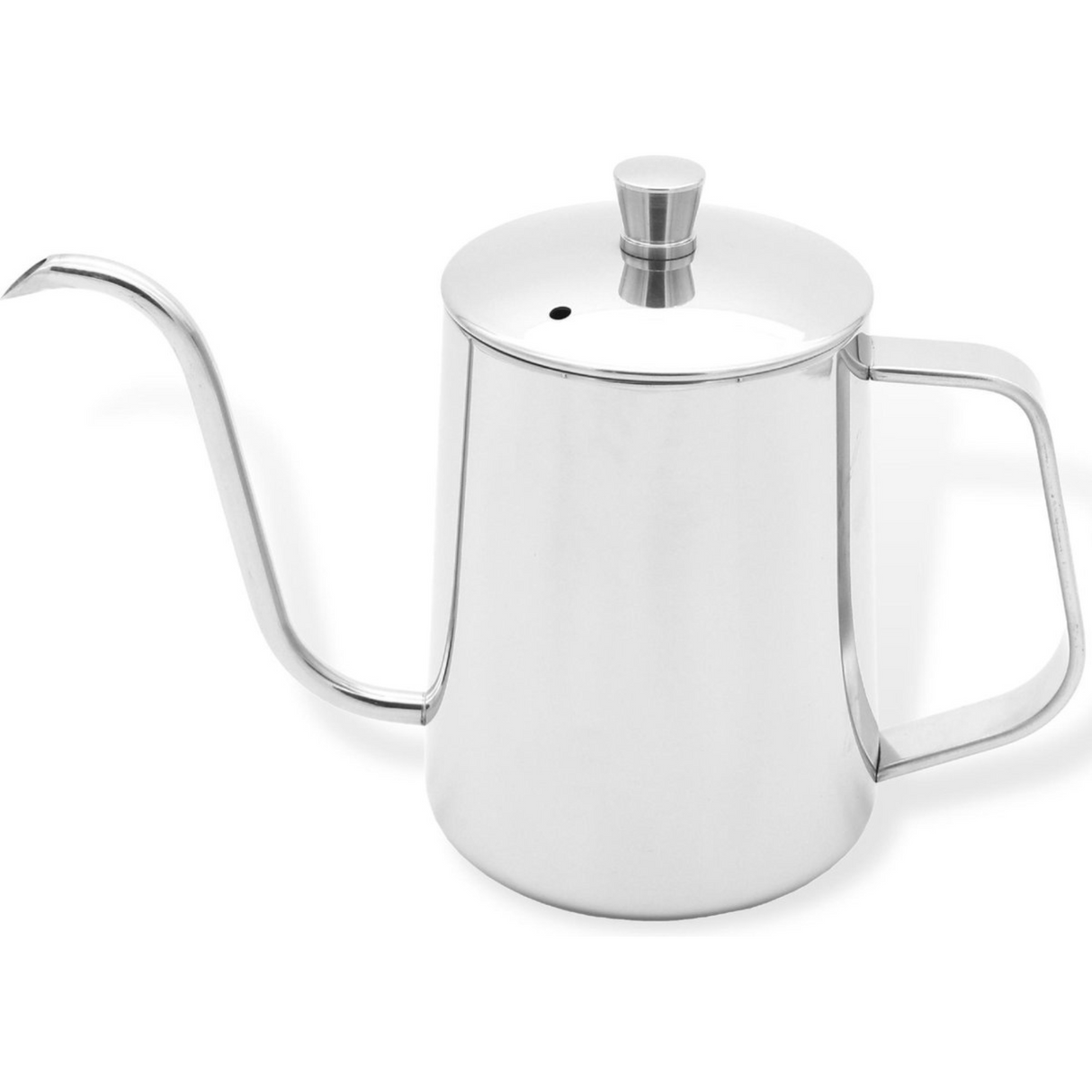 Slow Coffee Ketel 600ml Zilver