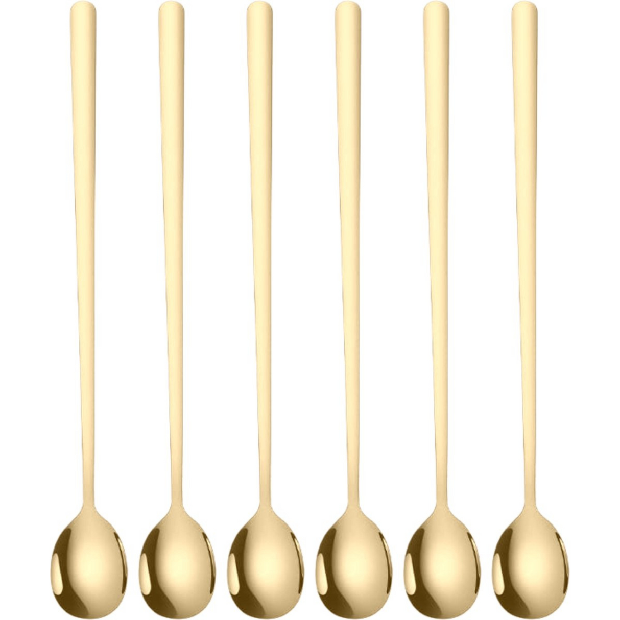 Macchiato Lepels 20cm Goud 6 Stuks