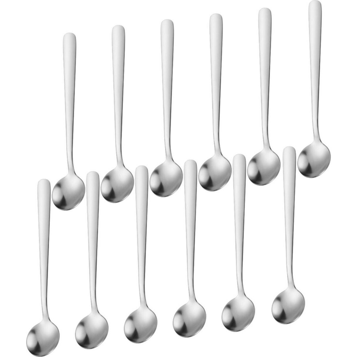 Koffielepels 13cm Zilver 12 Stuks