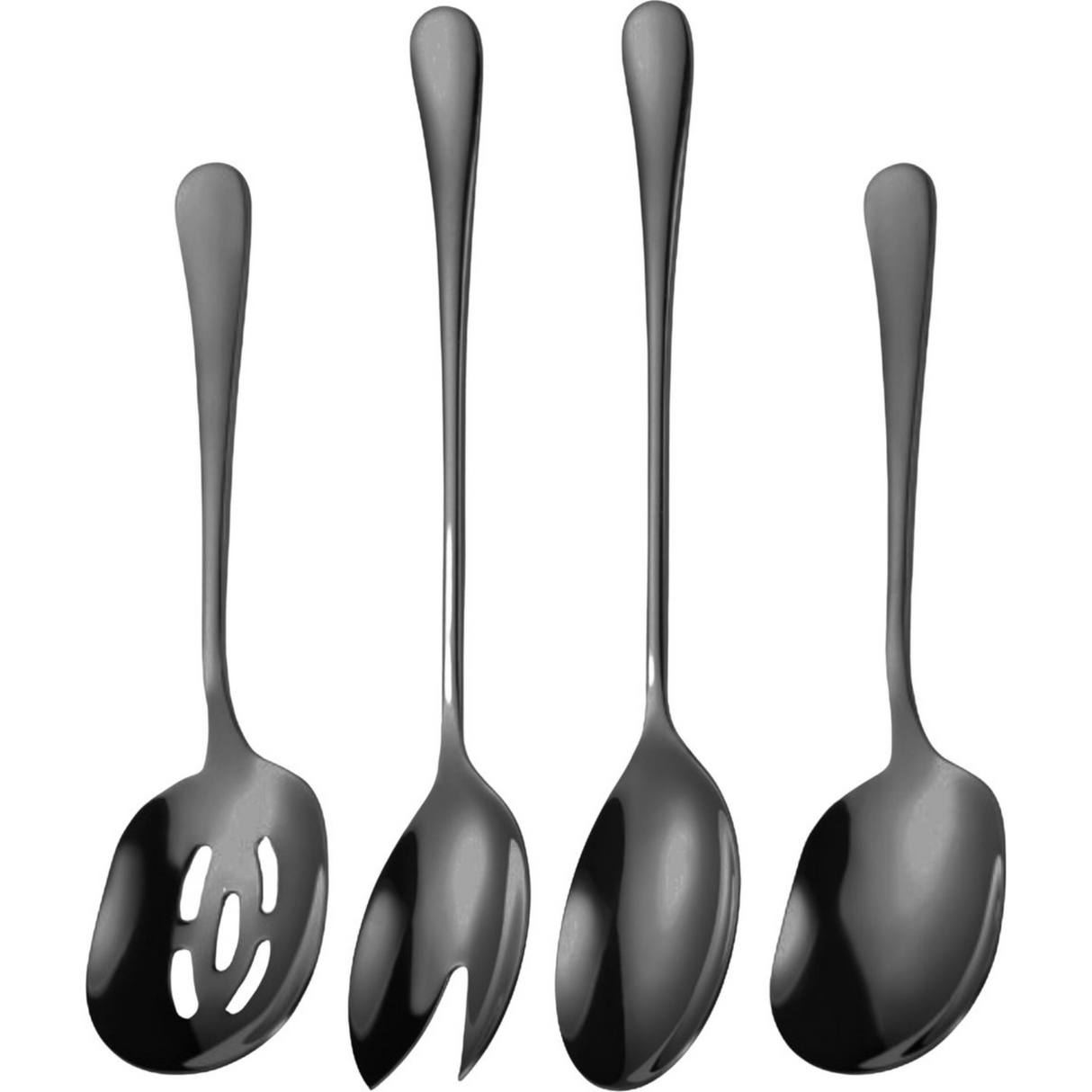 Opscheplepel Zwart Mix Set