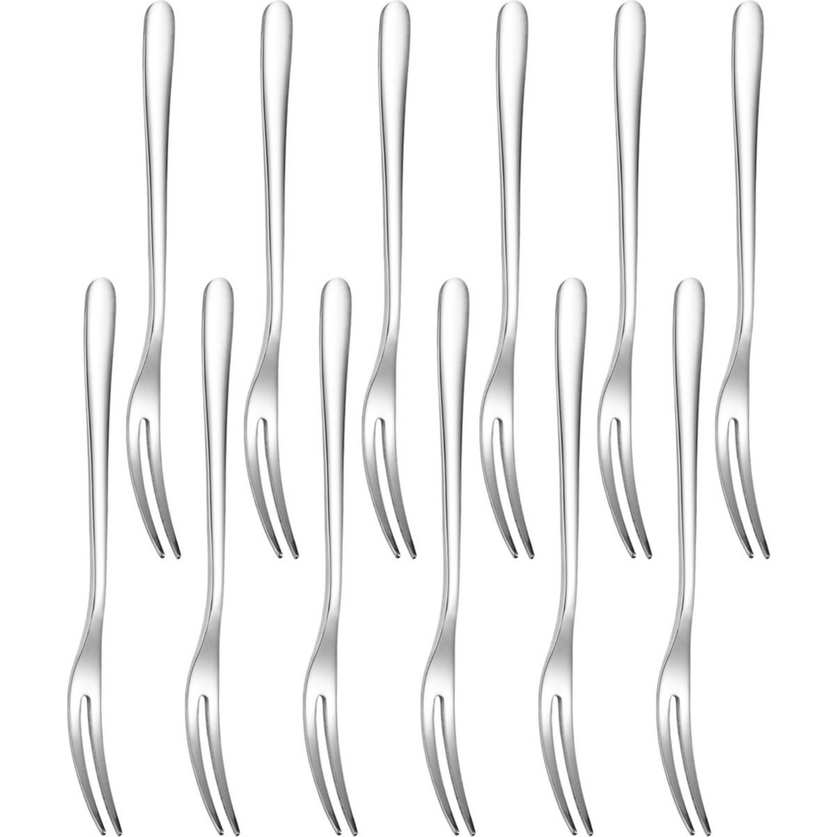 Dessertvorken Zilver 12 Stuks