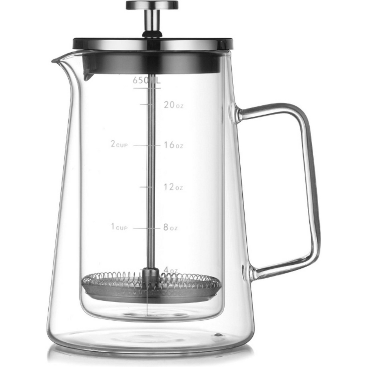 Dubbelwandige Cafetière 0.65L