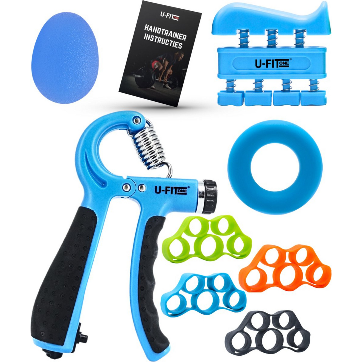 Teller Handtrainer 10-60kg 8 Delige Set