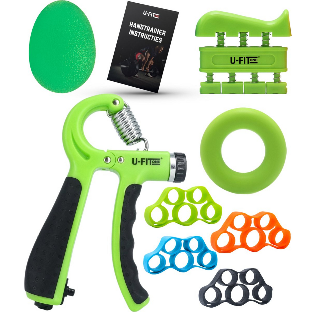 Teller Handtrainer 10-60kg 8 Delige Set