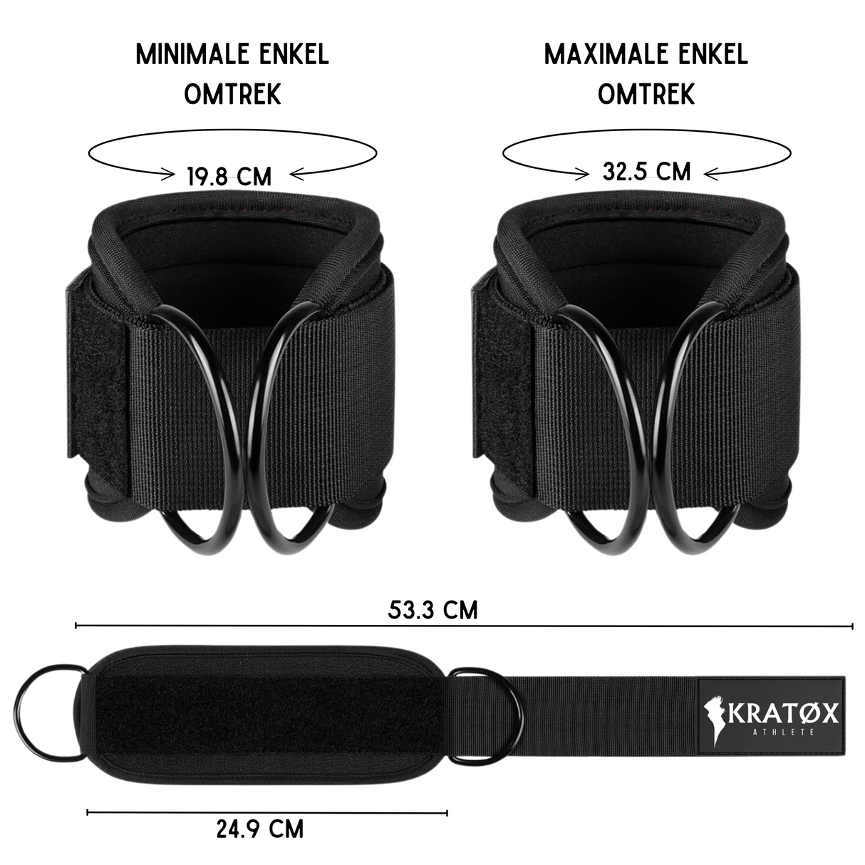 Ankle Straps met Karbijn