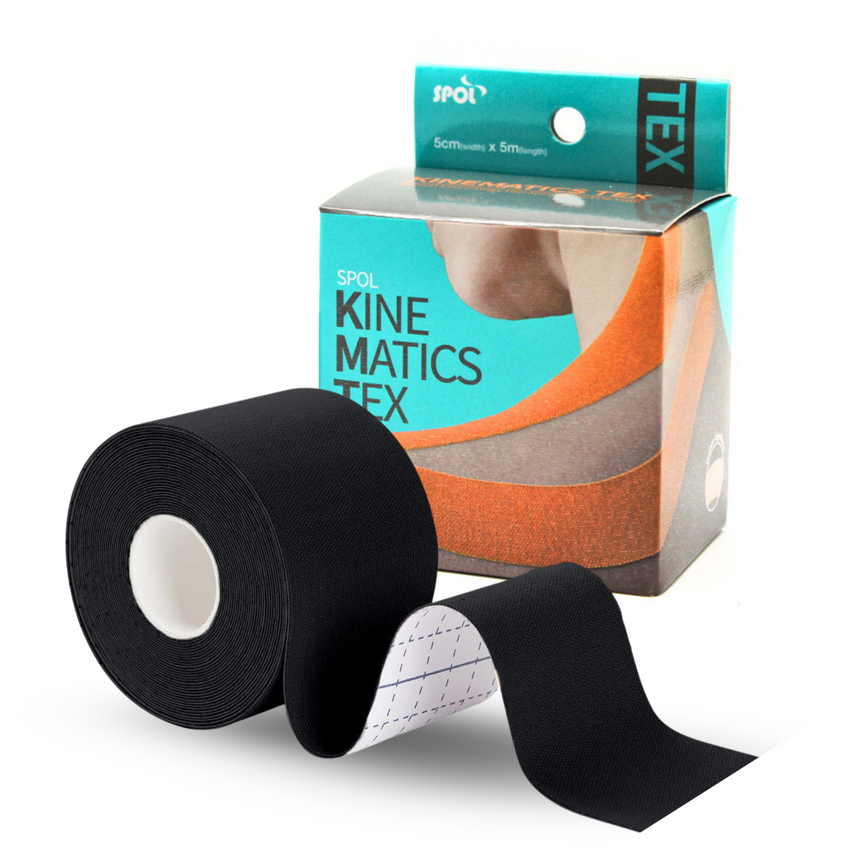 Kinesiotape Zwart 1 Stuk