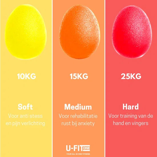 Stressballen 10kg tot 25kg