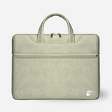 PU Leren Laptophoes Groen