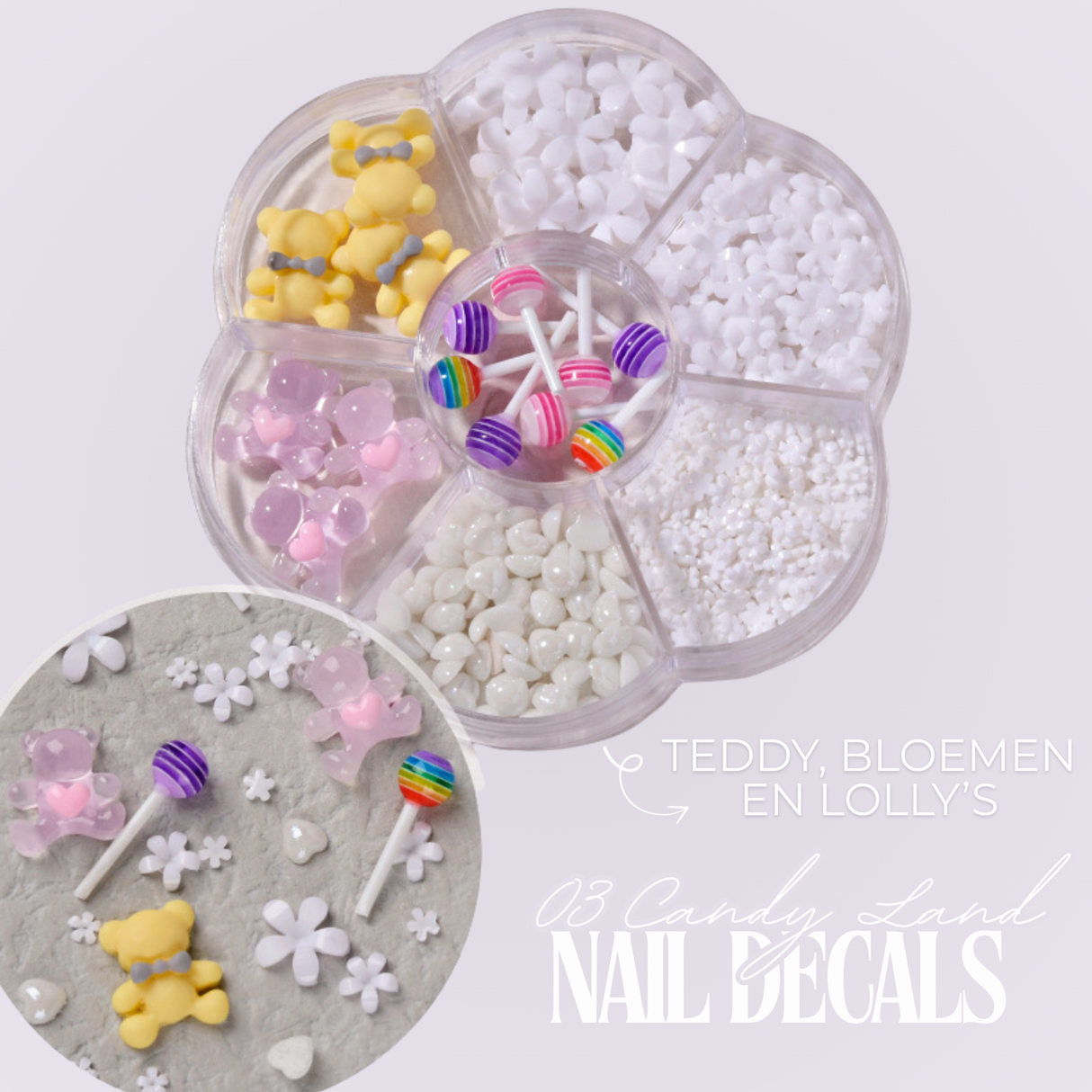 Nail Charm Carousel Nr. 03
