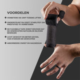 Grip Tape Zwart 8stuks 5cm x 4.5m