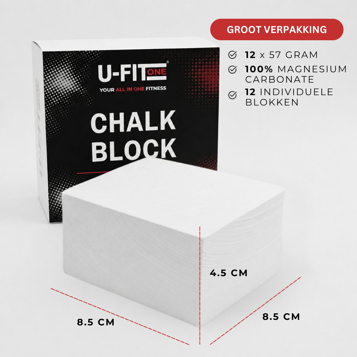 Magnesium Blok 12 Stuks