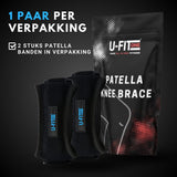 Patellaband Zwart 1 Paar