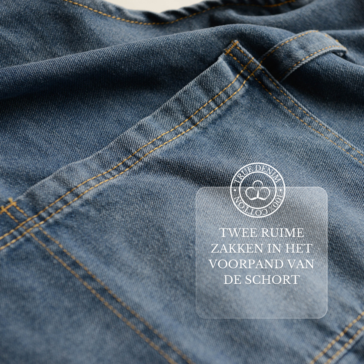 Denim Keukenschort