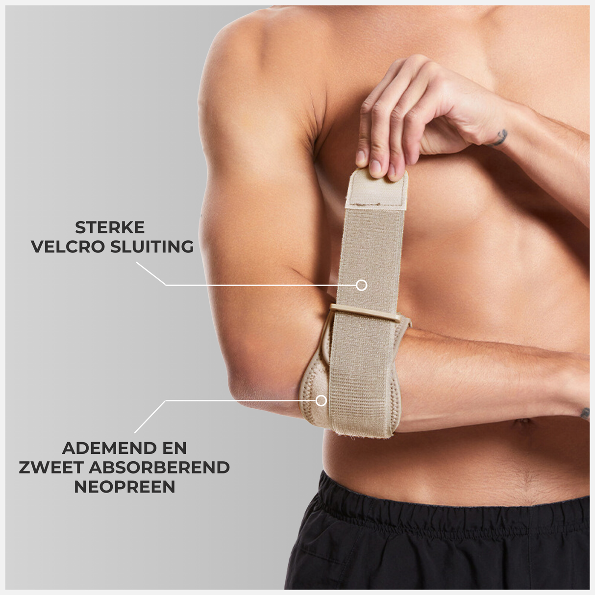 Brede Elleboog Brace 1 Stuk