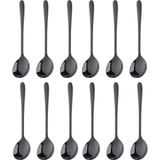 Koffielepel 12cm Zwart 12 Stuks