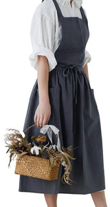 Keukenschort 'Ruffle' Grijs