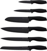 6 Delige Messenset Zwart