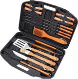 Barbeque Kookgerei Hout Set