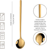 Theelepels 15cm Goud 6 Stuks