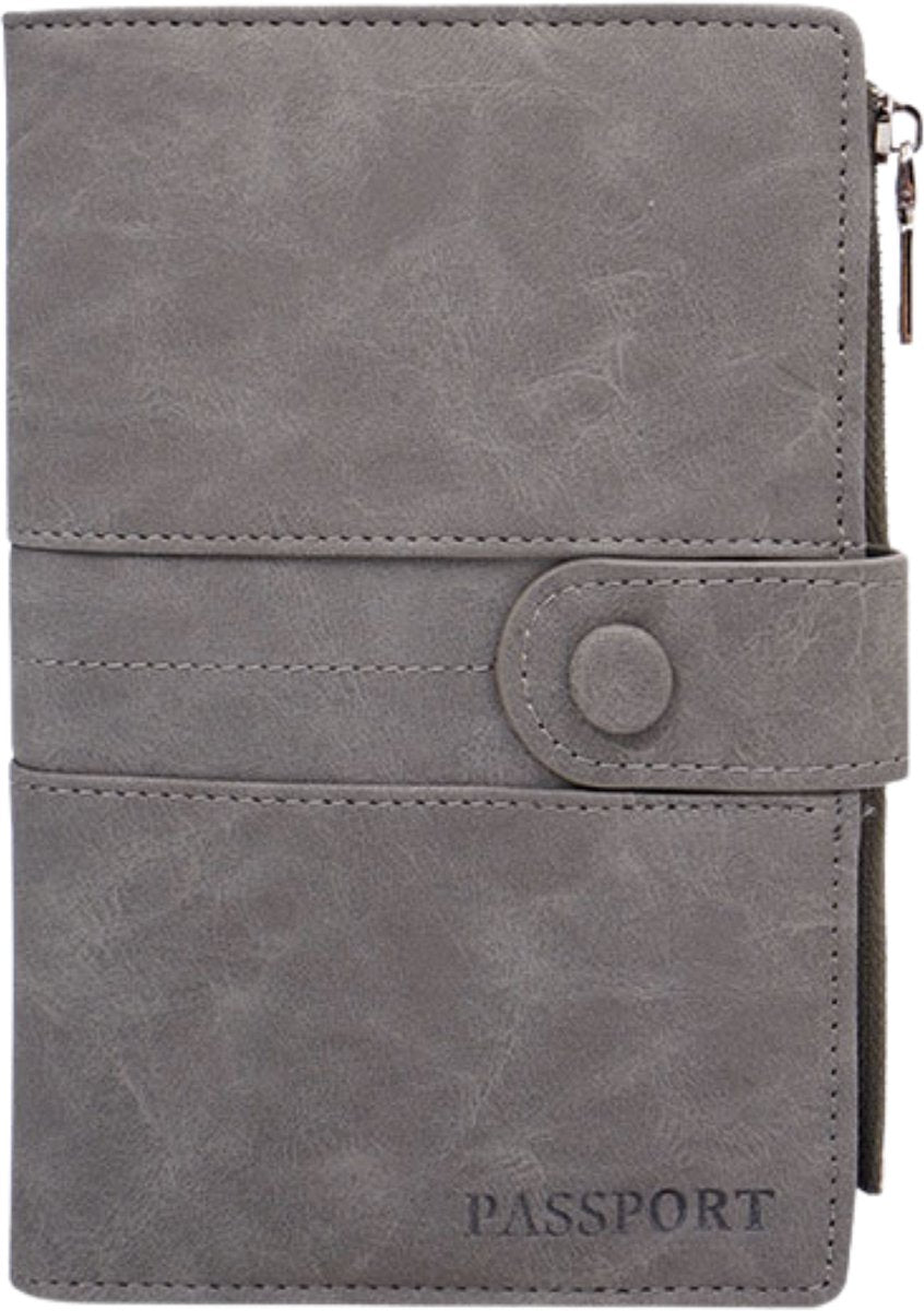 Paspoort Hoesje Grijs