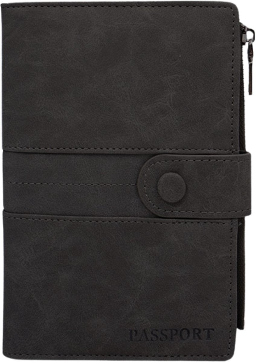 Paspoort Hoesje Zwart