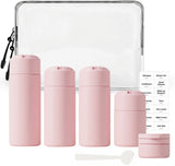 Reisflesjes met Etui Roze