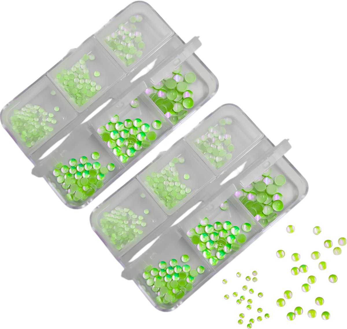 Nagel Glitter Art 2 Set Nr. 04 Poison Ivy