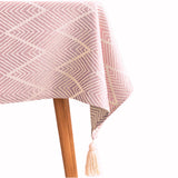 Tafelkleed Geometric Pink 135x240cm