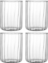Drinkglazen Waterglazen Ribbel 4 Stuks
