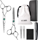 Professionele 6" Kappersschaar Set Zilver