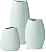 Keramieke Vazen Set Klein 3 Stuks Groen