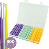 Microbrushes voor Wimper Extenties 300 Stuks
