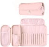 Make Up Tas met Borstelhouder Roze