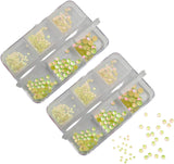 Nagel Glitter Art 2 Set Nr. 09 Buttermilk