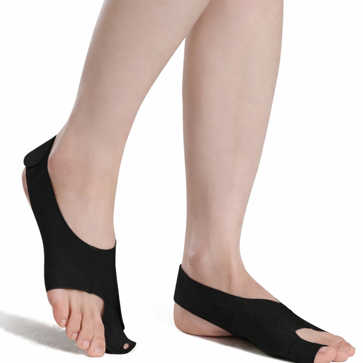 Hallux Valgus Bunion Grote Teen Spalk 2 Stuks Zwart