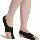Hallux Valgus Bunion Grote Teen Spalk 2 Stuks Zwart