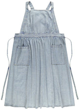 Licht Denim 'Ruffle' Keukenschort