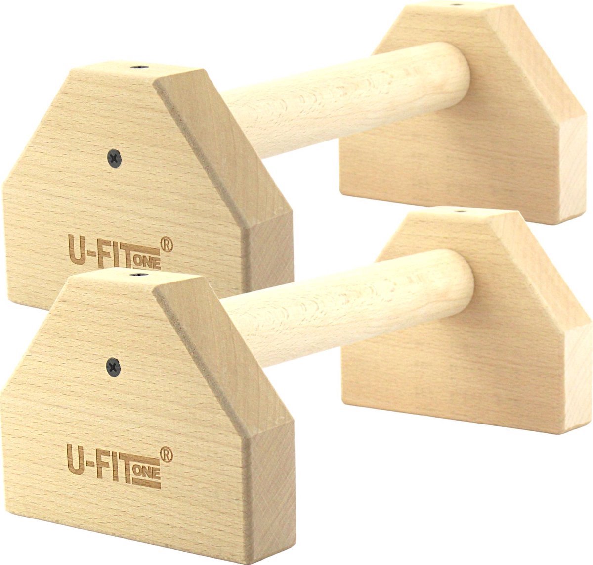 Parallettes Hout 30cm Push up Bar