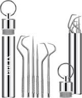 6 Delige Tandenstokers Set met Etui