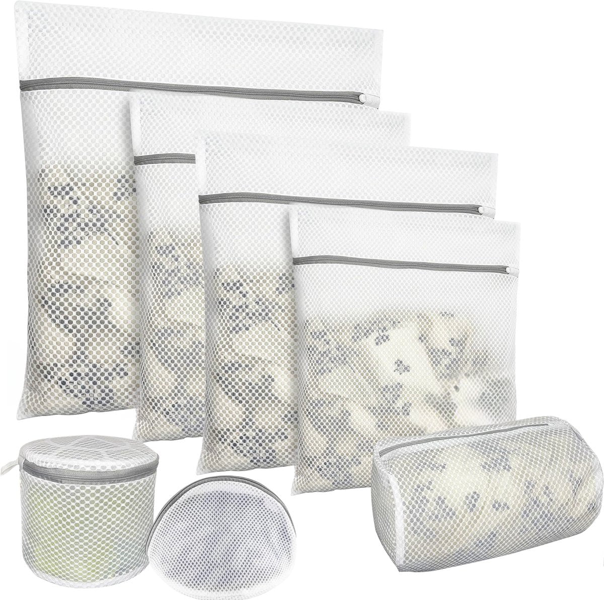 Waszakken set van 7 Wit