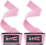Lifting Straps Anti-Slip Roze